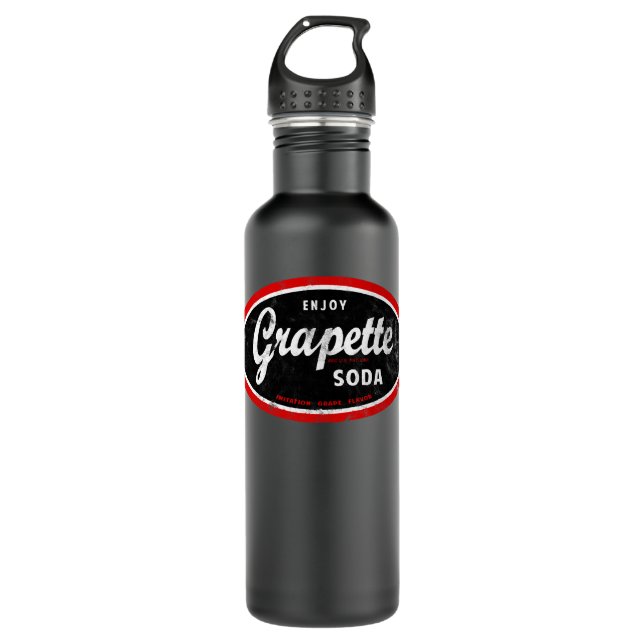 Bouteille D'eau Chemise T Essential Soda Grappe (Devant)