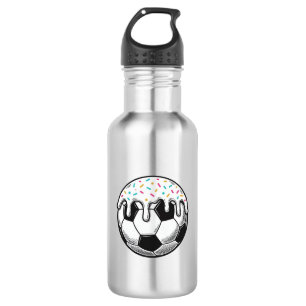 Bouteille D'eau Chemise Vintage Dripping Icing Soccer Ball (2)_1