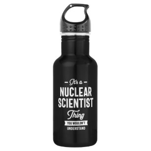 Bouteille D'eau Chercheur en nucléaire Titre du travail Cadeau