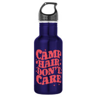 Cheveux de camping, on s'en fiche Filles de campin