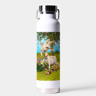 Bouteille D'eau Chèvre Heureuse