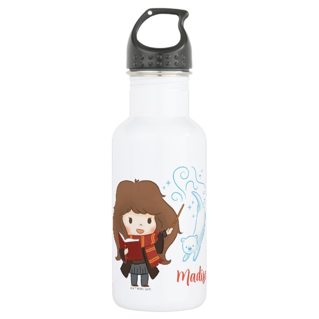 Bouteille D'eau Chibi Hermione Granger Patronus (Devant)