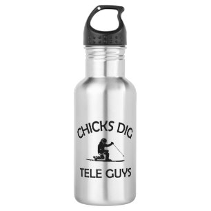 Bouteille D'eau Chicks Creg Tele Guys