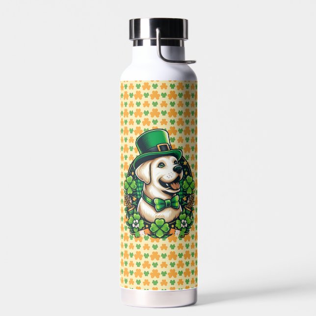 Bouteille D'eau Chien mignon de la Saint Patrick (Gauche)