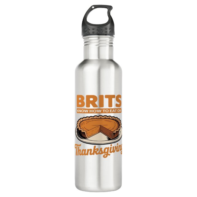 Bouteille D'eau Chillin avec mes clés Thanksgiving Family Essence (Devant)