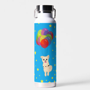 Bouteille D'eau Chiot avec ballons