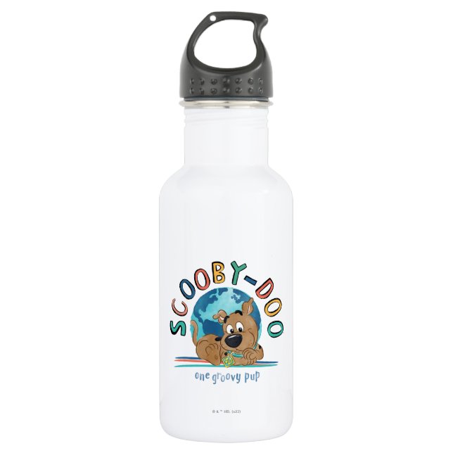 Bouteille D'eau Chiot Scooby-Doo "One Super Pup" (Devant)