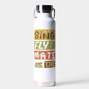Bouteille D'eau Cicada Sing Fly Mate Die