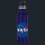 Bouteille D'eau Ciel nocturne Iconique NASA bleu 24 oz<br><div class="desc">AVIS IMPORTANT : Insignes et identificateurs de la NASA fournis et utilisés avec la permission de la NASA.</div>