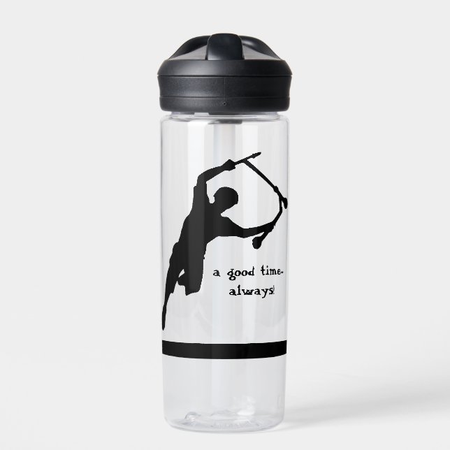 Bouteille D'eau Citation Motivational Scooter Bon Temps Toujours (Extérieur)