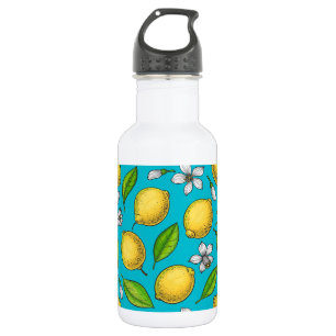 Bouteille D'eau Citron bleu