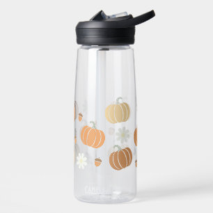 Bouteille D'eau Citrouille de thème automne, Acorn, Motif de margu
