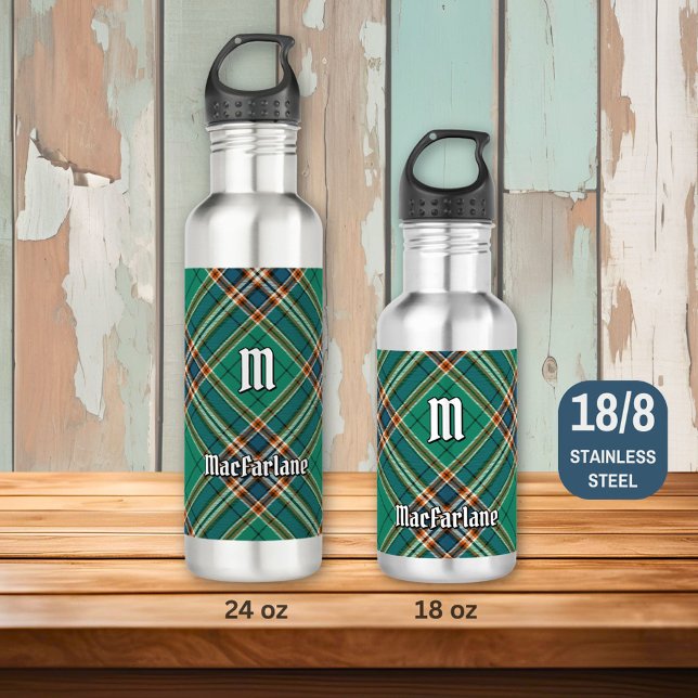 Bouteille D'eau Clan MacFarlane Tartan de chasse antique (Créateur téléchargé)