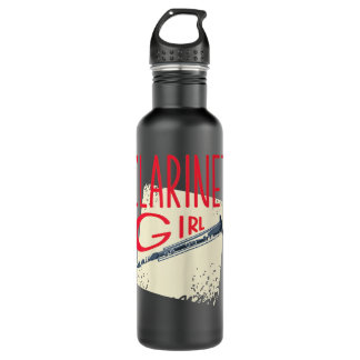 Bouteille D'eau Clarinet Clarinet Girl Clarinetist Clarinet Player