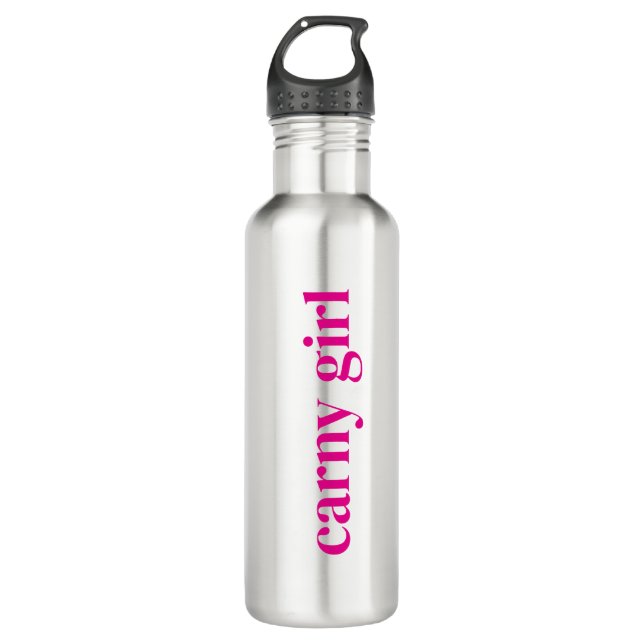 Bouteille D'eau Classic Carny Girl Water Bottle (Devant)