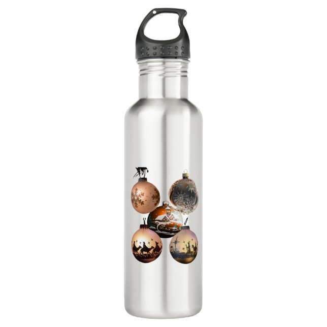 Bouteille D'eau Classic Christmas Ornament Assortment (Devant)