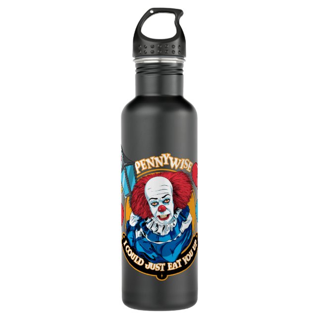 Bouteille D'eau Classic Pennywise - Je Pourrais Juste Vous Manger  (Devant)