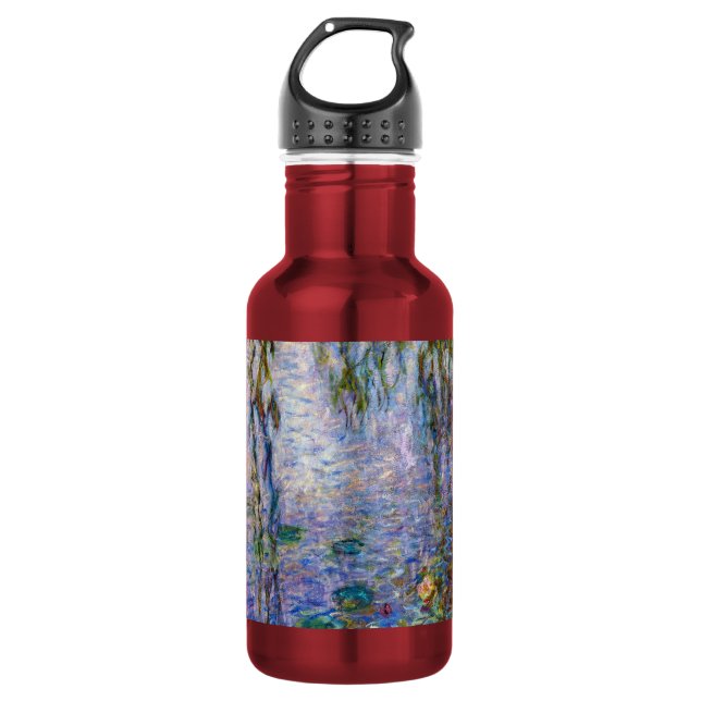 Bouteille D'eau Claude Monet - Nymphéas (Devant)