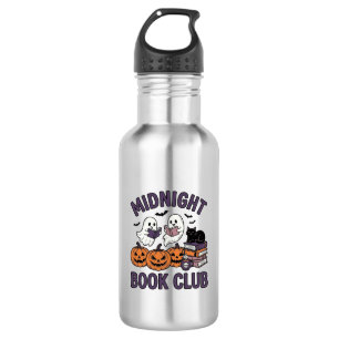 Bouteille D'eau Club de lecture de minuit pour la conception de le