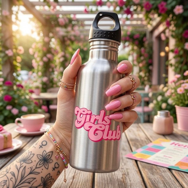 Bouteille D'eau Club des Filles (Créateur téléchargé)