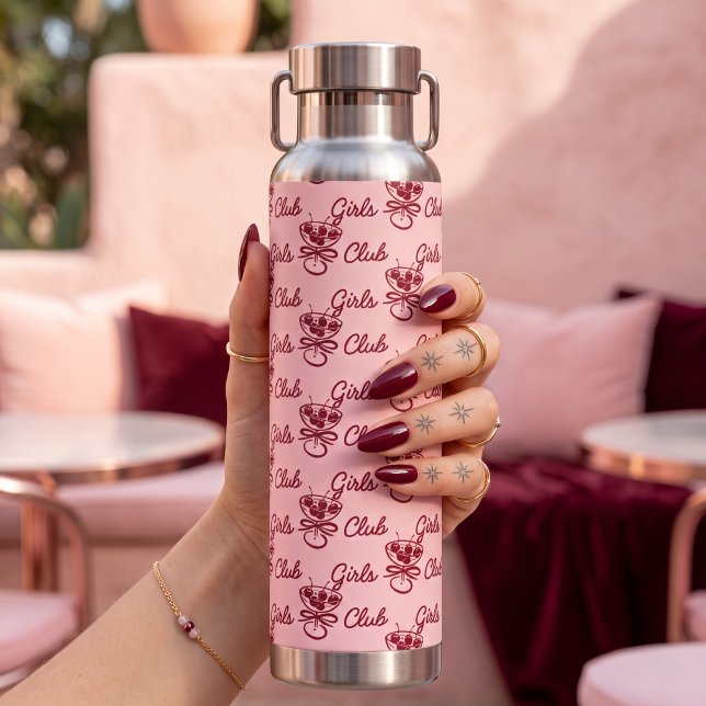 Bouteille D'eau Club des Filles (Créateur téléchargé)