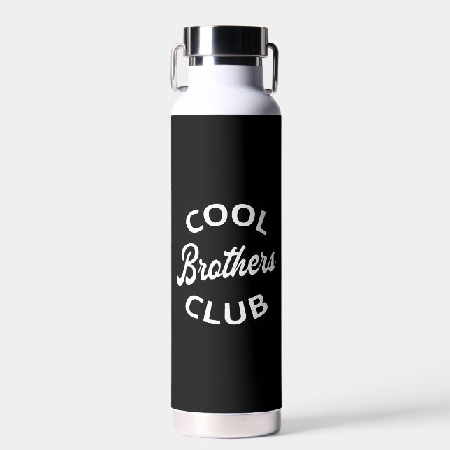 Bouteille D'eau Club des Frères Cool I (Avant)