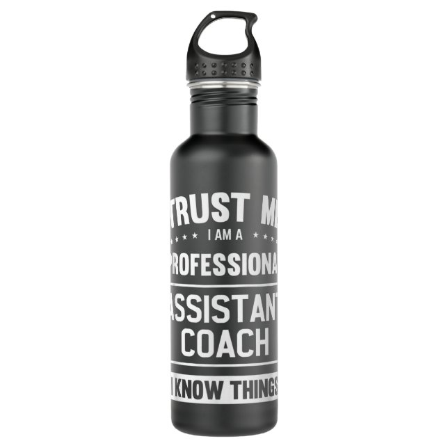 Bouteille D'eau Coach assistant Gift Idea Professional Coaches (Devant)