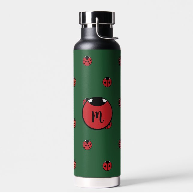 Bouteille D'eau Coccinelle pois (Gauche)