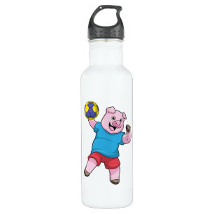 Bouteille D'eau Cochon à Handball Sports