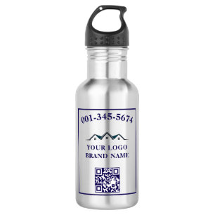 Bouteille D'eau Code QR de l'enseigne commerciale de la marque Pro