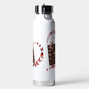 Bouteille D'eau Cœur d'amour 