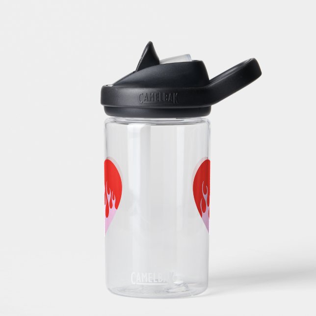 Bouteille D'eau Cœur de feu (Gauche)