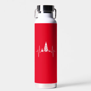 Bouteille D'eau Coeur de Noël