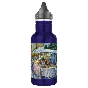 Bouteille D'eau Coin de Flying Pig Farm et Wine a Bit.