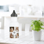 Bouteille D'eau Collage minimaliste tendance Pères Photo Papa Cade<br><div class="desc">Vous cherchez une façon unique et élégante d'honorer la figure paternelle dans votre vie? Découvrez notre collage minimaliste branché avec une collection de belles photos de papas. Avec ses lignes épurées et son design élégant, ce collage est le moyen parfait de mettre en valeur le lien spécial entre les pères...</div>