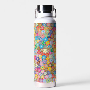 Bouteille D'eau Coloré Floral Thor Cuivre Vacuum Isolé