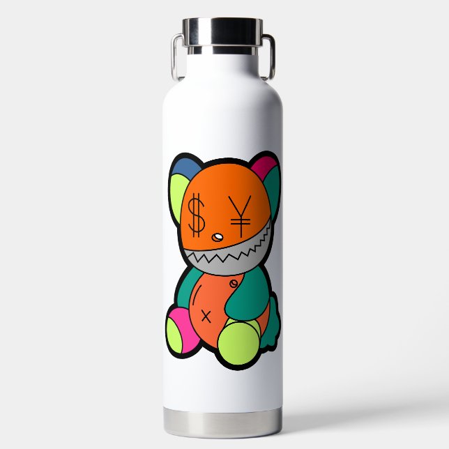 Bouteille D'eau Colorful bear (Avant)