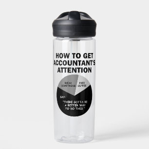 Bouteille D'eau Comment attirer l'attention du comptable Rompre qu