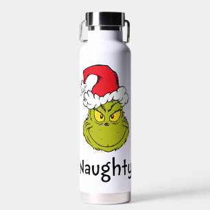 Bouteille D'eau Comment Grinch Stol Christmas   Naughty Grinch