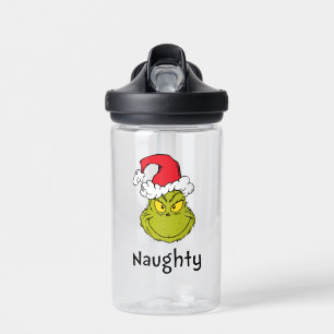 Bouteille D'eau Comment Grinch Stol Christmas   Naughty Grinch