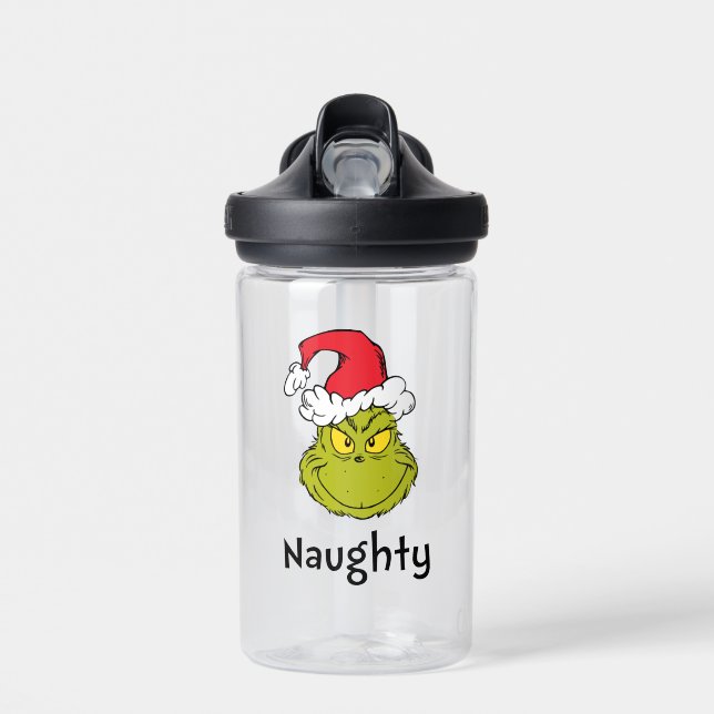 Bouteille D'eau Comment Grinch Stol Christmas | Naughty Grinch (Avant)