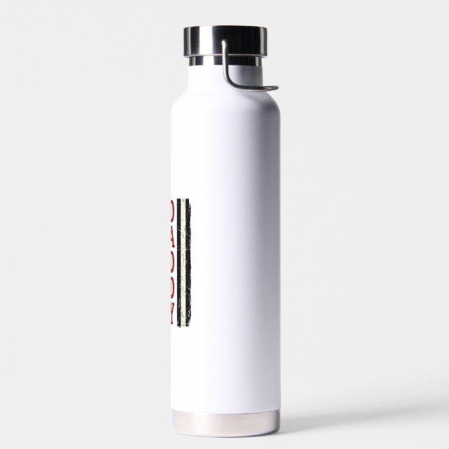 Bouteille D'eau Conception de chemise Drapeau Américain Papa en dé (Gauche)