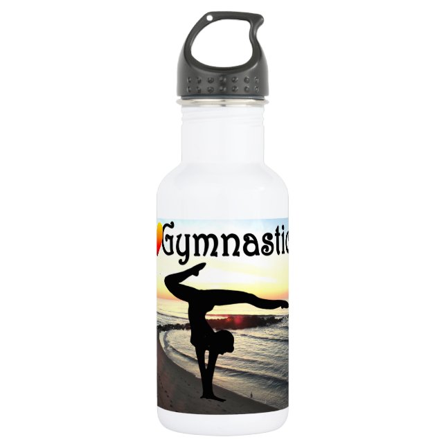 BOUTEILLE D'EAU CONCEPTION DE GYMNASTICS (Devant)