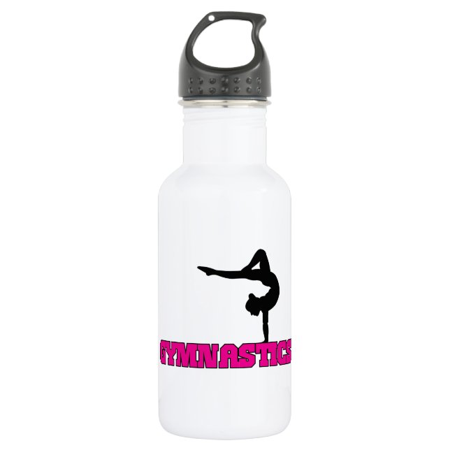 Bouteille D'eau Conception de gymnastique (Devant)