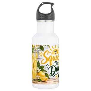 Bouteille D'eau Conception de Lemonade Squeeze the Day