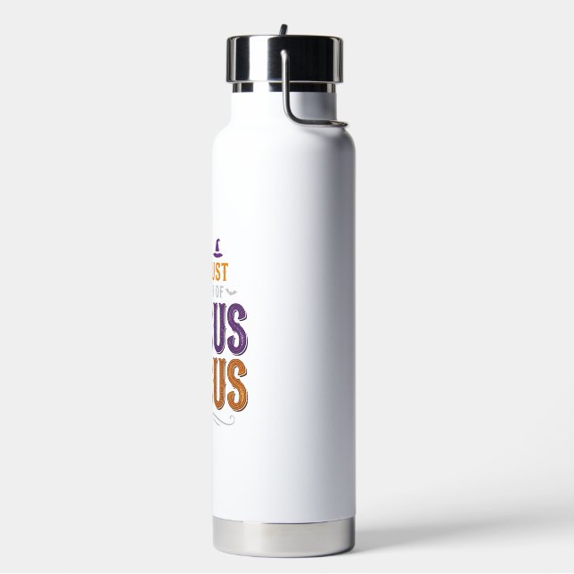 Bouteille D'eau Conception de typographie Halloween Hocus Pocus vi (Gym)