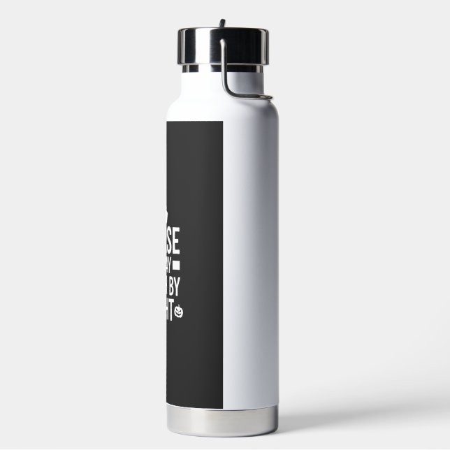Bouteille D'eau Conception de vecteur de sorcière infirmière Hallo (Gym)