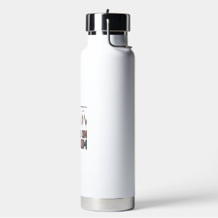 Bouteille D'eau Conçu pour la liberté Chemise de pêche patriotique