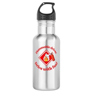 Bouteille D'eau Conducteur Inflammable Cadeau pour Camionneur   Dr