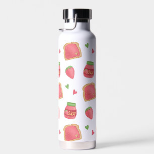 Bouteille D'eau Confiture de pain sucré et de fraise